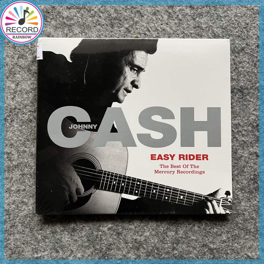 Johnny Cash Easy Rider Easy Rider: The Best Of The Mercury Recordings Original CD Album [Sealed] Bra