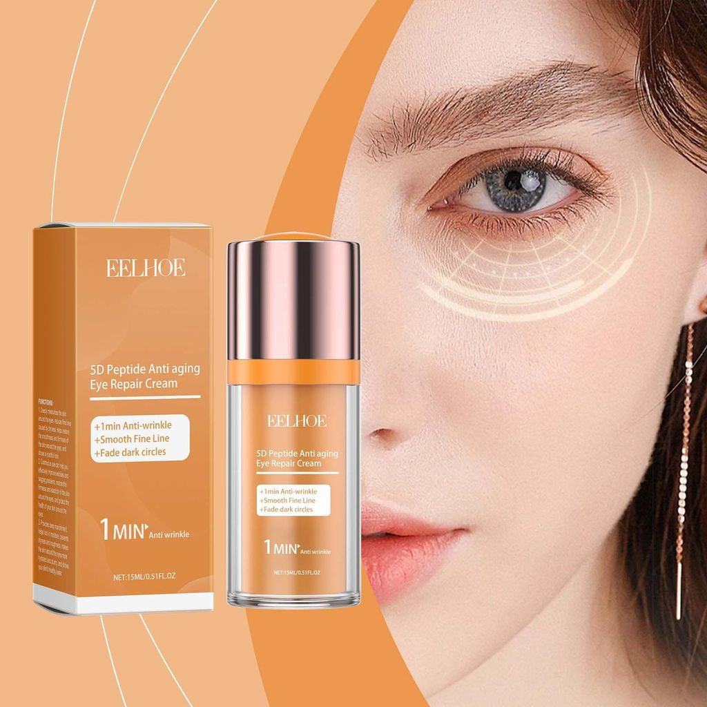 New Product#EELHOE 5D Peptide Eye Repair Cream Eye area moisturizing and nourishing fine line firmin