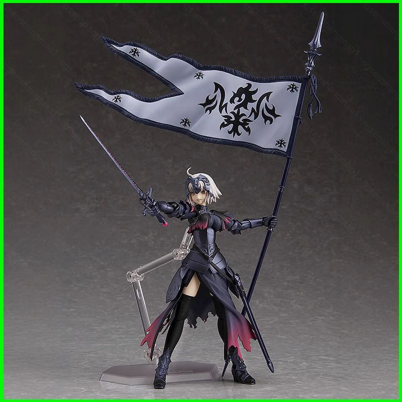 PS1 Fate Joan of Arc Figma Articulated Action Figure พร้อมเปลี่ยน Faces Action Figure เครื่องประดับ 