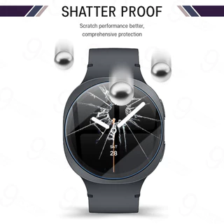 9Gadget - ฟิล์มกันรอย สำหรับ Samsung Galaxy Watch 8 / 7 / 6 (40mm) กระจกนิรภัย 2.5D เต็มจอ เคส สายนาฬิกา Tempered Glass