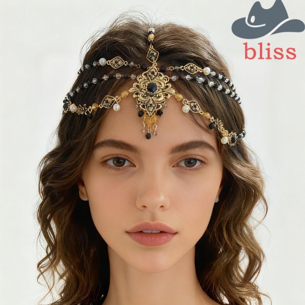 BLISS Headwear สร้อยคอดUAL-USE, สร้อยคอ COSPLAY สไตล์Vintage Lolita พร้อมมงกุฎเจ้าหญิงโกธิก