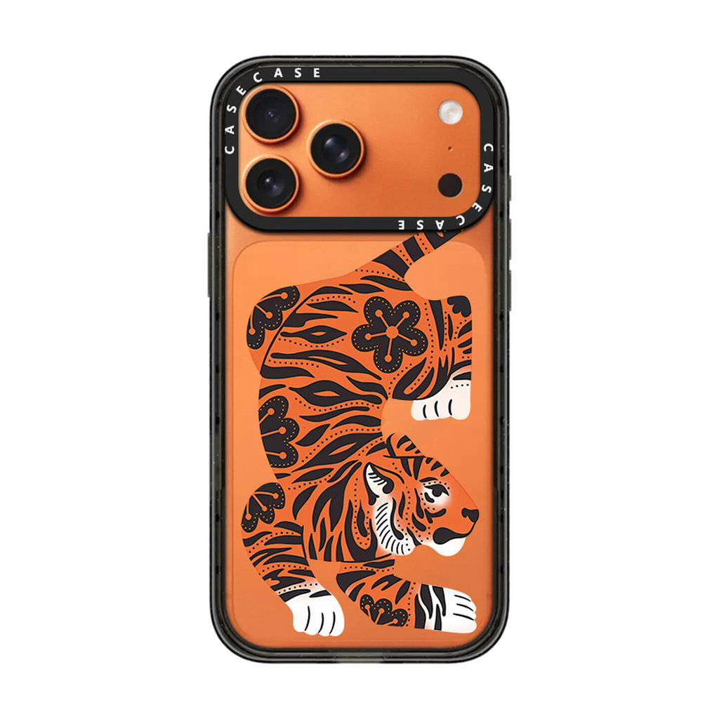 Casye เสืออ้วนเสือลงภูเขา C บ้านเหมาะสําหรับ iPhone Apple 17promax เคสโทรศัพท์มือถือ 16plu/15plu แบรนด์อินเทรนด์ 13 เน็ตคนดัง 12 บุคลิกภาพ 14 ดาวเดียวกัน