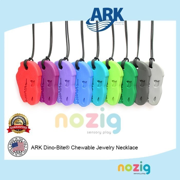 สร้อยคอ Dino Chew ของ ARK และจี้ ADHD Speech Delay Oral Therapy ออทิสติก