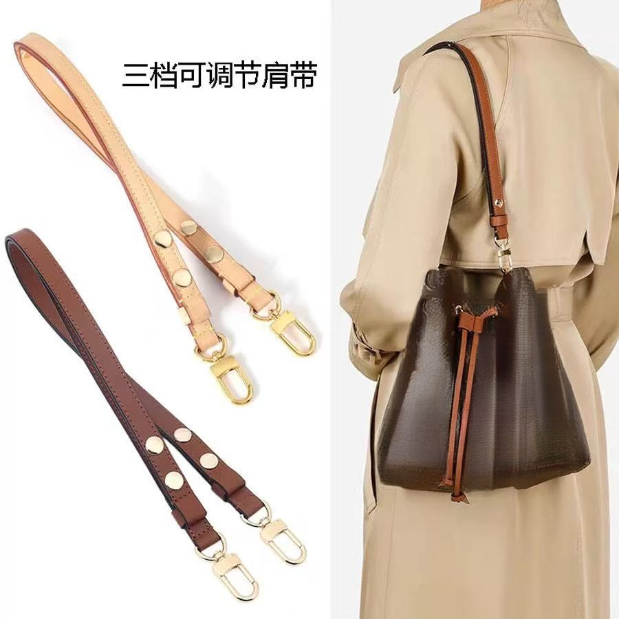 สายคล้องไหล่สำหรับกระเป๋าถือ ปรับระดับได้หลายแบบ ออกแบบมาเพื่อกระเป๋าสีน้ำตาล