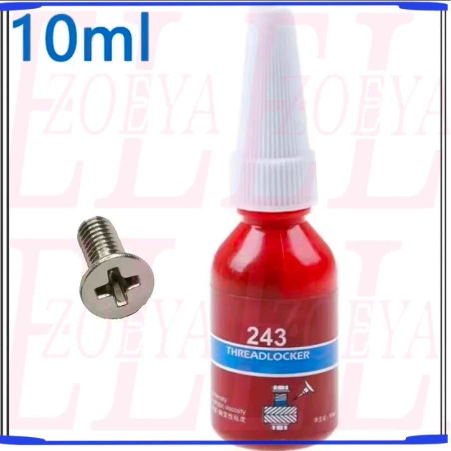 ,!!! PERMANENT THREAD LOCKER LIQUID BOLT GLUE 10ML - ใหม่