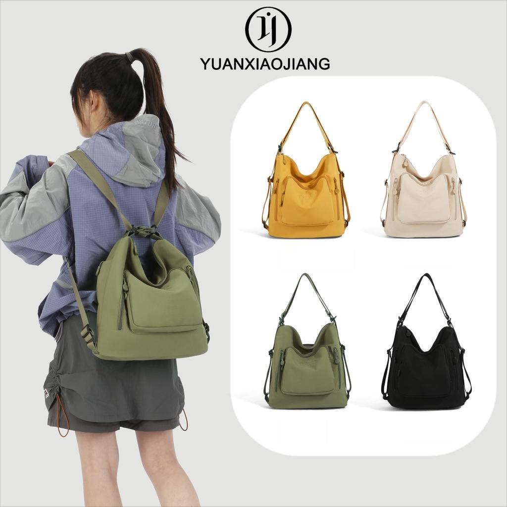 ใหม่! YUANXIAOJIANG กระเป๋ากันน้ำ 3in1 เป้/สะพายข้าง/ไหล่ ยูนิเซ็กส์ จุเยอะ เบาสบาย สีสวยมาก