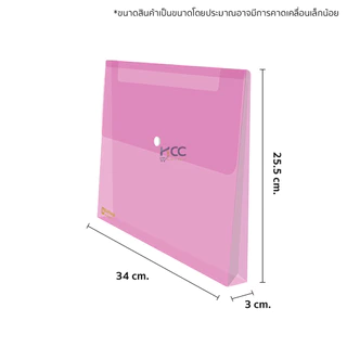 (ยกโหล/12ซอง) แฟ้มกระดุม ขยายข้าง ขนาด A4 ตราช้าง รุ่น 421X แฟ้มกระดุมขยายข้าง Elephant