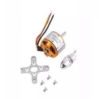 เครื่องบินรุ่น Fixed Ji A2212 KV2700 มอเตอร์มอเตอร์ไร้แปรง Phillips Bullet Head Pulp คลิปสกรู