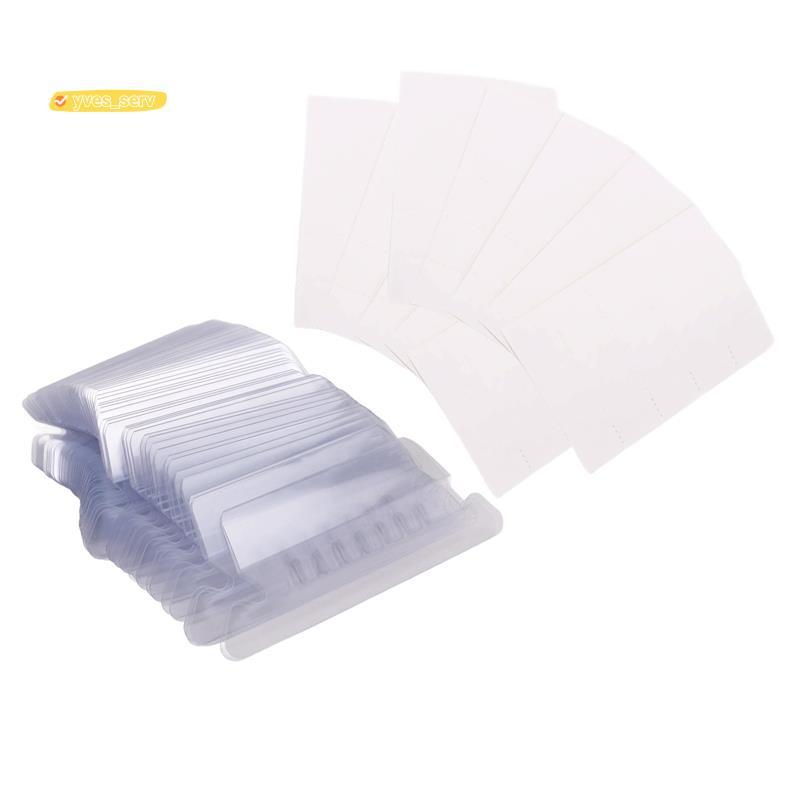 yves_service50 ชิ้นป้ายโฟลเดอร์แฟ้มแขวนพร้อมแทรก 50 ชิ้น, 2 นิ้วสําหรับป้ายโฟลเดอร์แฟ้มแขวนป้ายแฟ้ม 