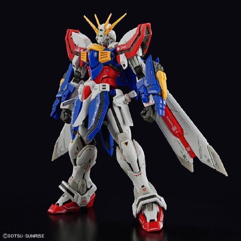 Bandai RG 1/144 GOD Gundam Mobile Fighting Legend GOD G Gundam Assembly Model