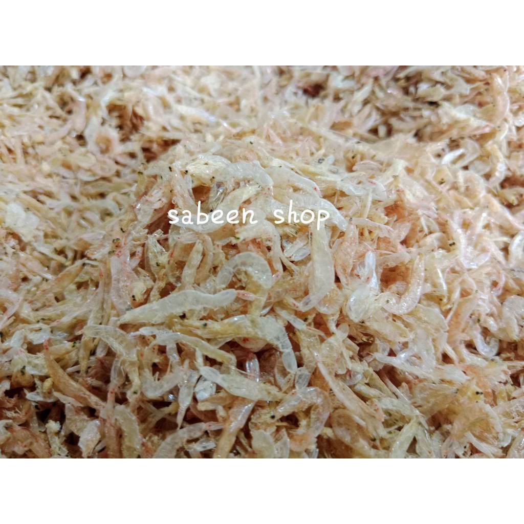 T1 กุ้งฝอยแห้งจืด ไซส์A ขนาด200กรัม ร้านsabeen shop T1
