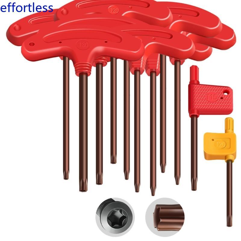 EL Torx ไขควง Handle Driver Key ประแจ Spanners Security Bolt ไขควง