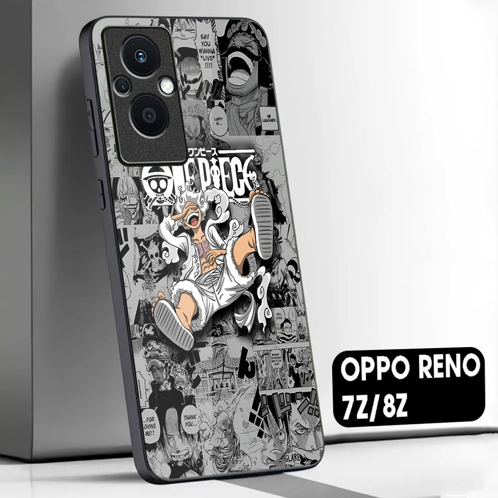 OPPO RENO 7z 8z 5G SOFTCASE | เคสเคลือบเงา Oppo reno 7 8 z 5G | ปลอก OP M04 | เคสพรีเมี่ยมสุดเท่ น่า