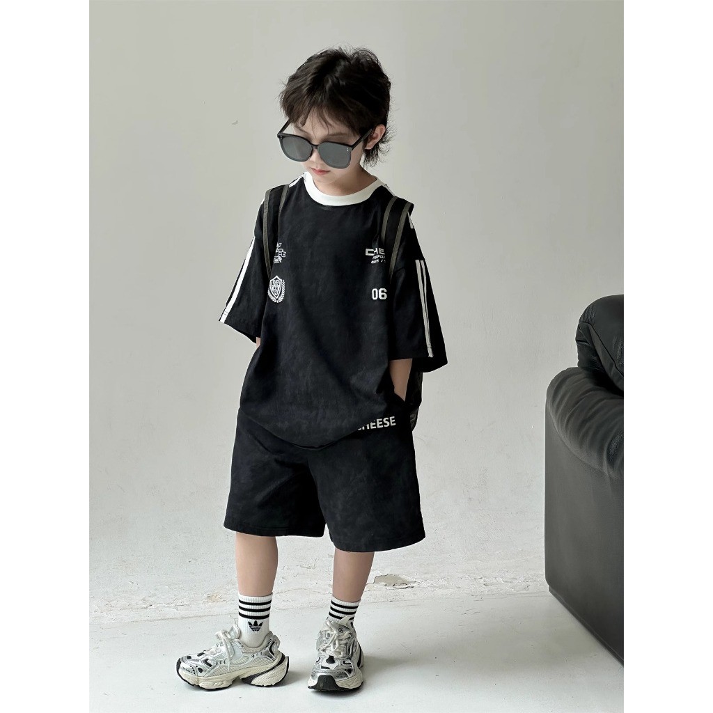 COCO ชุดเซ็ท 2 ชิ้นเด็กผู้ชาย เสื้อ+กางเกง รุ่น ADT03