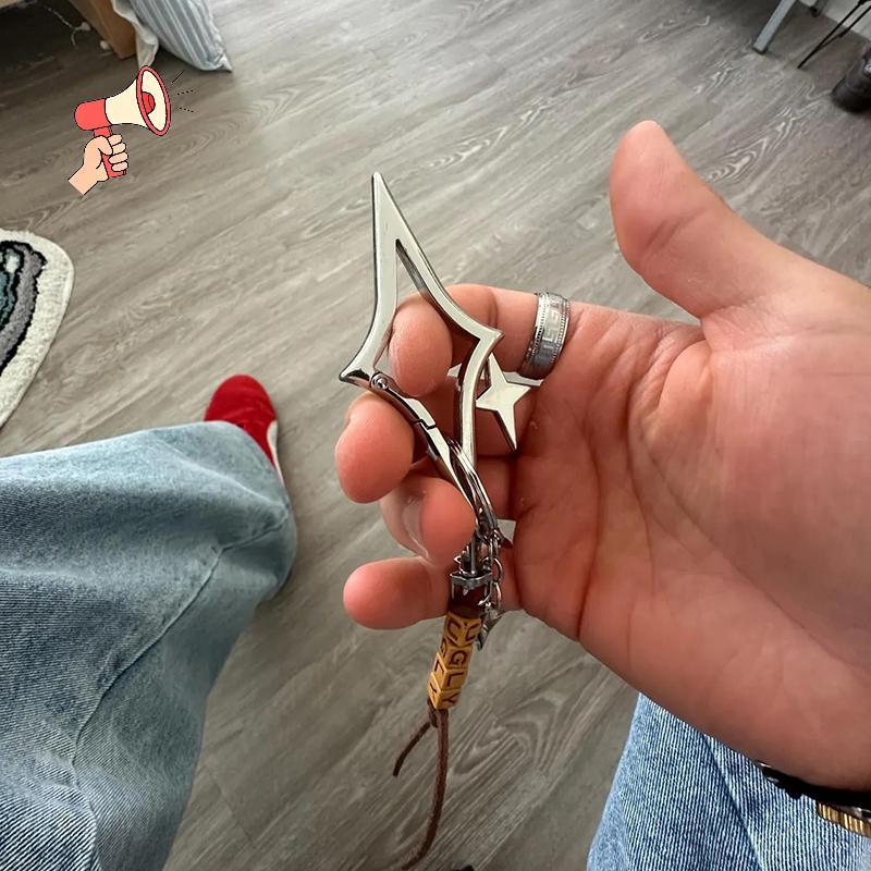 [MZ] Y2K Star Essential Icon Carabiner พวงกุญแจพวงกุญแจรถ Gothic Bapa Decor [TH]