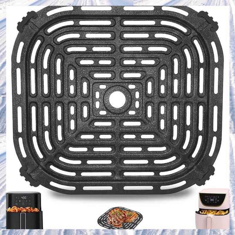 Air Fryer ถาดสําหรับ 6QT Air Fryer 22.5 X 20.8 ซม.แผ่นทอด Air Fryer อุปกรณ์เสริมเครื่องล้างจานปลอดภั