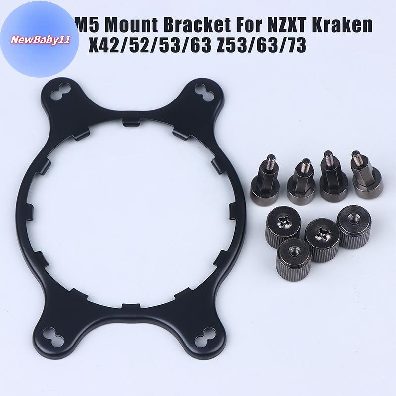 ONEBABY AM4 AM5 Mount Braet Stud Nut Kit สําหรับ NZXT Kraken X41 X42 X51 X52 X61 X62 X63 X72 X73 Z63
