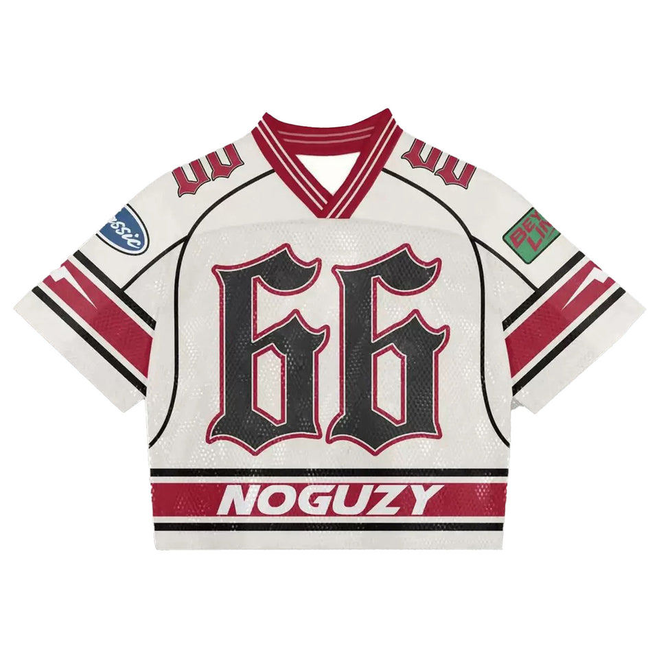 No 66 Noguzy Mesh Boxy Jersey