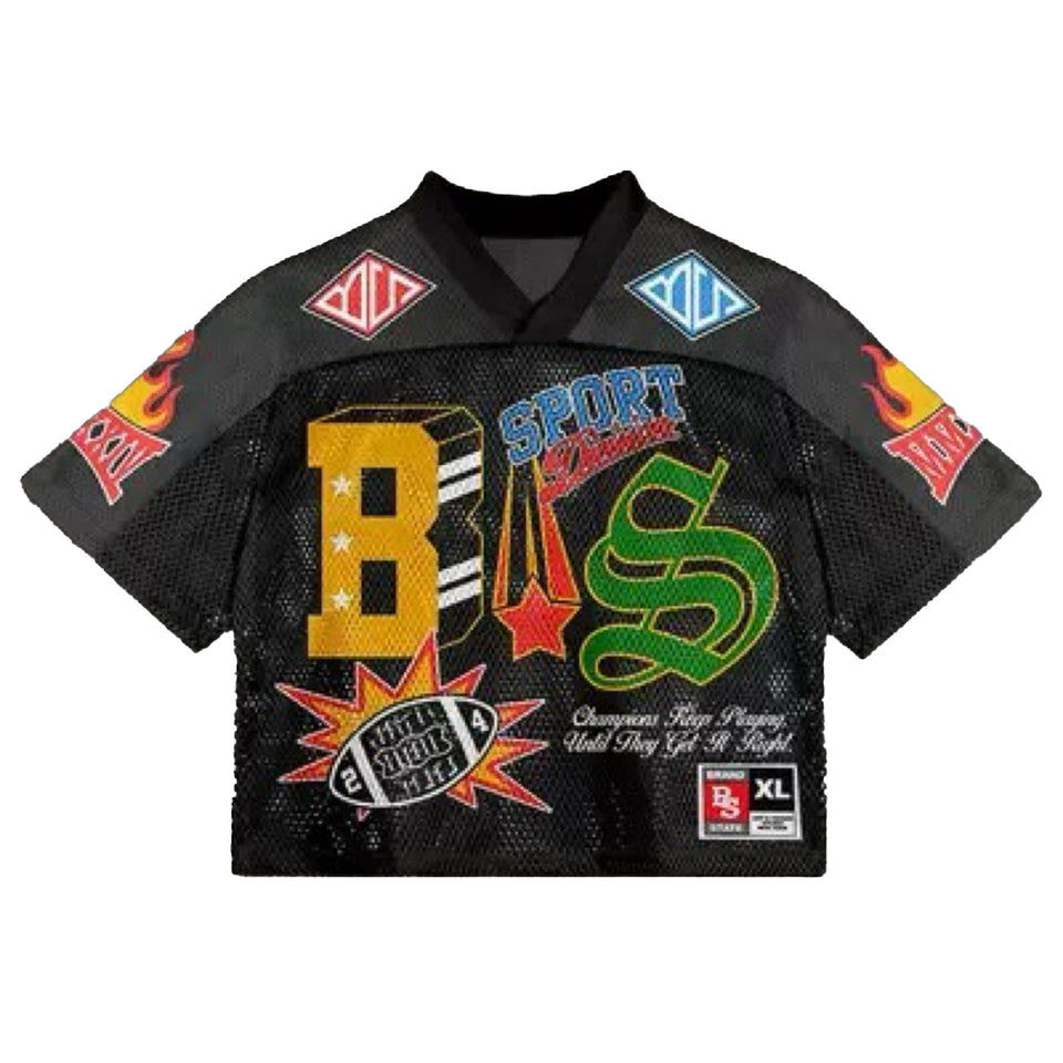 Urban Patch Mesh Boxy Jersey