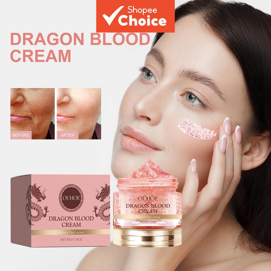 Ouhoe ครีมบํารุงผิวกระชับผิวลดเลือนริ้วรอยครีมบํารุงผิวหน้าให้ความชุ่มชื้นกระชับผิวความงามประจําวัน