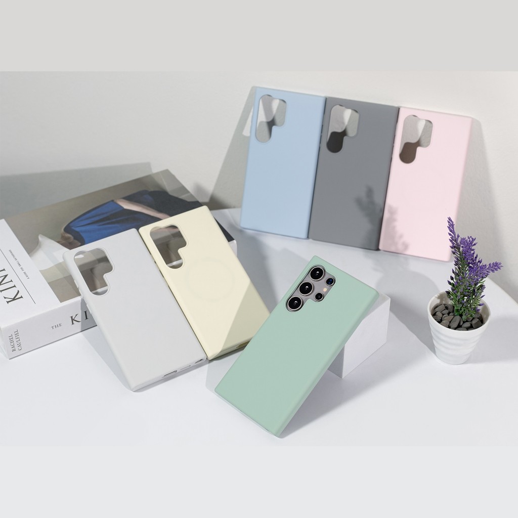 DECON DC-SI01 Case Silicone Mag เคส S25 Ultra / S24 Ultra Case เคสซิลิโคน ชาร์จแม่เหล็ก (THพร้อมส่ง)