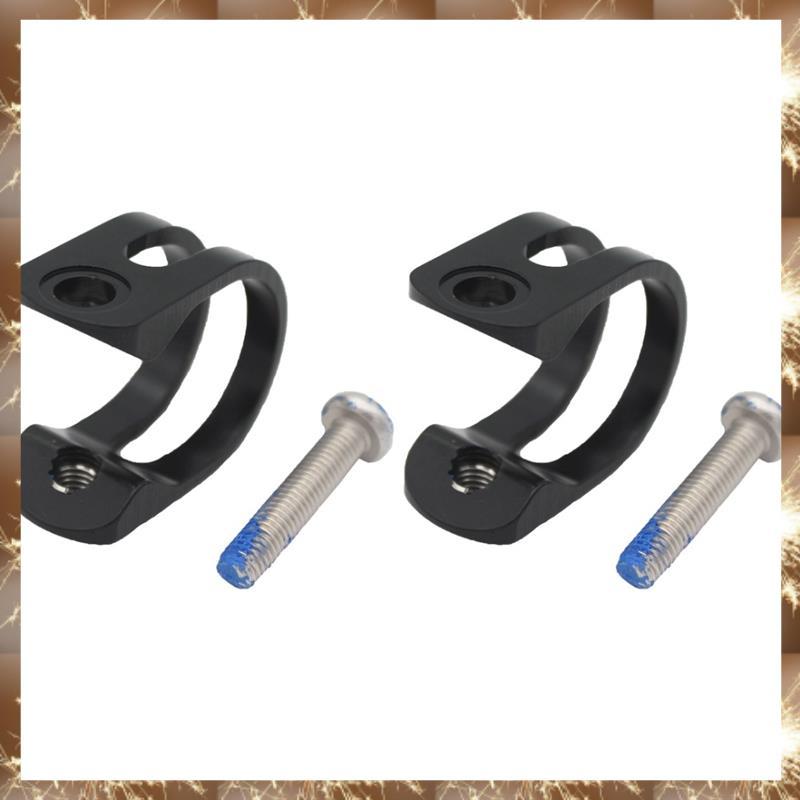 (Y OK N)2 ชิ้นจักรยานเบรค Lever Clamp สแตนเลส Bolt จักรยานเบรค Lever Clamp แหวนสําหรับ E7 E9 X0 GUID