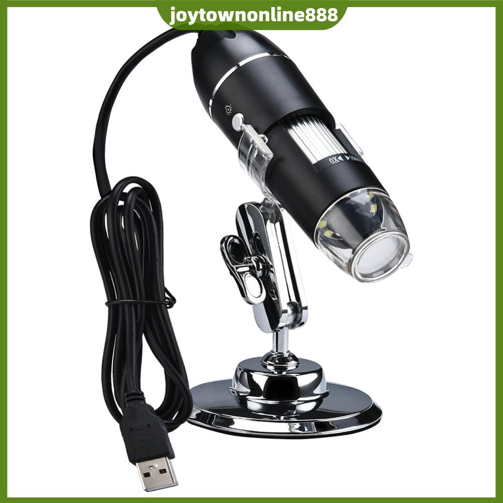 แบบพกพา 1600X กล้องจุลทรรศน์ USB ดิจิตอลอิเล็กทรอนิกส์สําหรับ WIN10/8/7/XP ระบบเซ็นเซอร์กล้องแว่นขยา