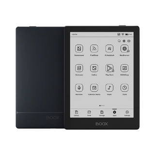 BOOX เครื่องอ่านอิเล็กทรอนิกส์ E-Reader รุ่น GO6 สีดำ ขนาด 6 นิ้ว รุ่นปี 2024