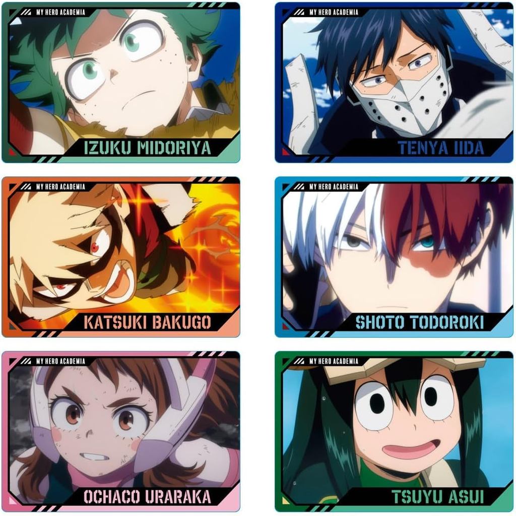 TV anime "My Hero Academia" Wafers 4, 20-pack BOX (snack product)