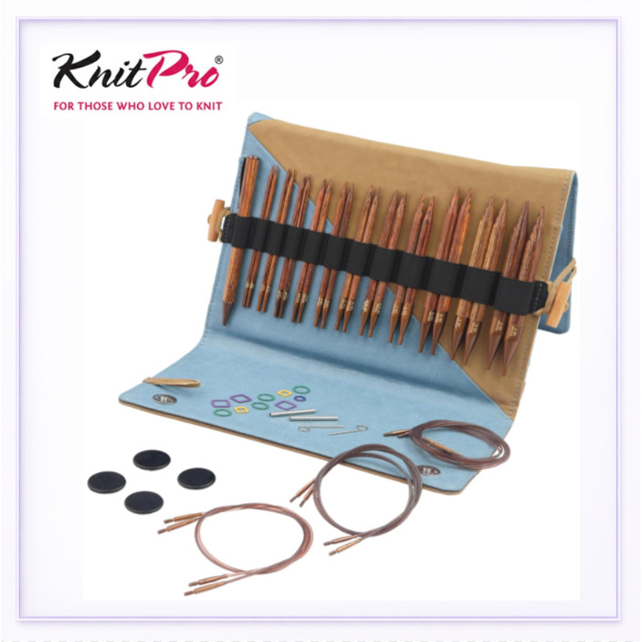 KnitPro Ginger Interchangeable Circular Knitting Needle Set 31281