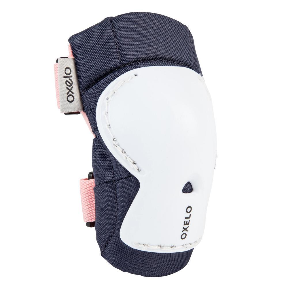 Decathlon Kids' Skating Scooter Skateboard Protectors Set Play ชุดสนับป้องกันเด็กเล่นอินไลน์สเก็ตรุ่น Play - Pink - รูปที่ 2