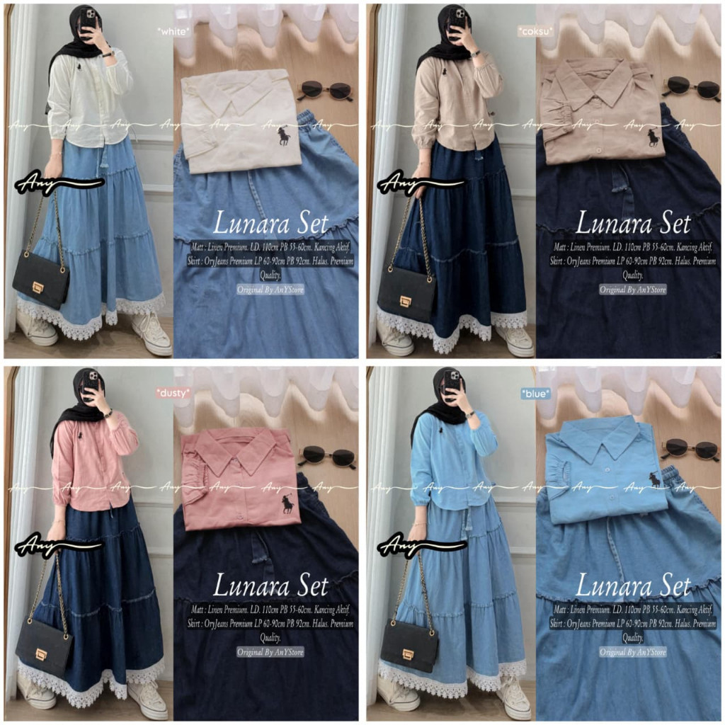 2202 LUNARA SET by AnY // NOVIISTUFF