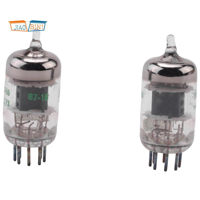 2PCS GE5654W GE5654 สูญญากาศวาล์วสูญญากาศอิเล็กทรอนิกส์หลอดอัพเกรดสําหรับ 6J1 6M1 6AK5 6J1P EF95 จับ