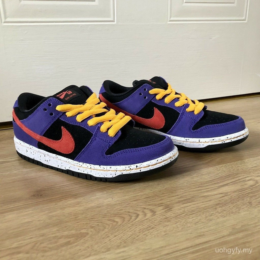 SB DuLow Pro ACG Terra Black Purple Taxi Suurst รองเท้าผ้าใบ BQ6817-008