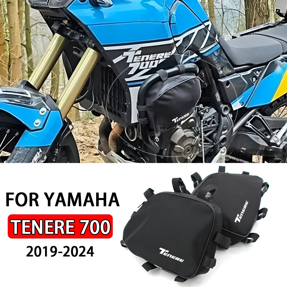 BG กันชนกันล้มสำหรับรถมอเตอร์ไซค์ Tenere 700 ยี่ห้อ SW Motech พร้อมกระเป๋ากันน้ำสำหรับ Yamaha ปี 201