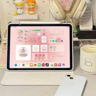 หมุนได้ 360 เคสสำหรับ Air11 air3/4/5/6/7 gen10/11-A16 หลังใส เคส สำหรับ gen7/8/9 ใส่ปากกาด้านขวา pro11 2018-2022
