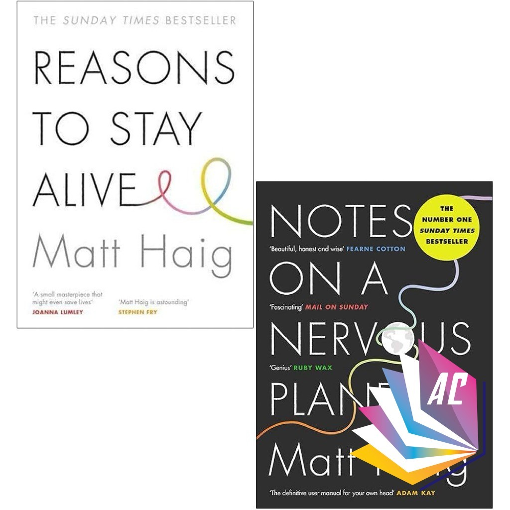 Reasons To Stay Alive / Notes On A Nervous Planet by Matt Haig - Self Help - Nonfiction - จิตวิทยา -