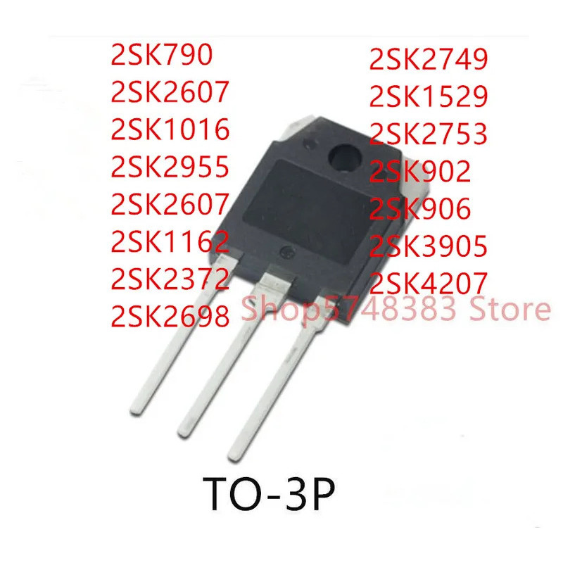 1-5 ชิ้น 2SK790 2SK2607 2SK1016 2SK2955 2SK2607 2SK1162SK2372 2SK2698 2SK2749 2SK1529 2SK902 2SK906 