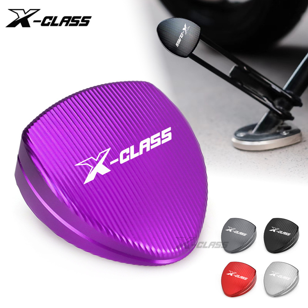 สกู๊ตเตอร์ CNC Kickstand Extender คอลัมน์เสริมเท้าด้านข้างขาตั้งสําหรับ Vespa GTS 300 GTV