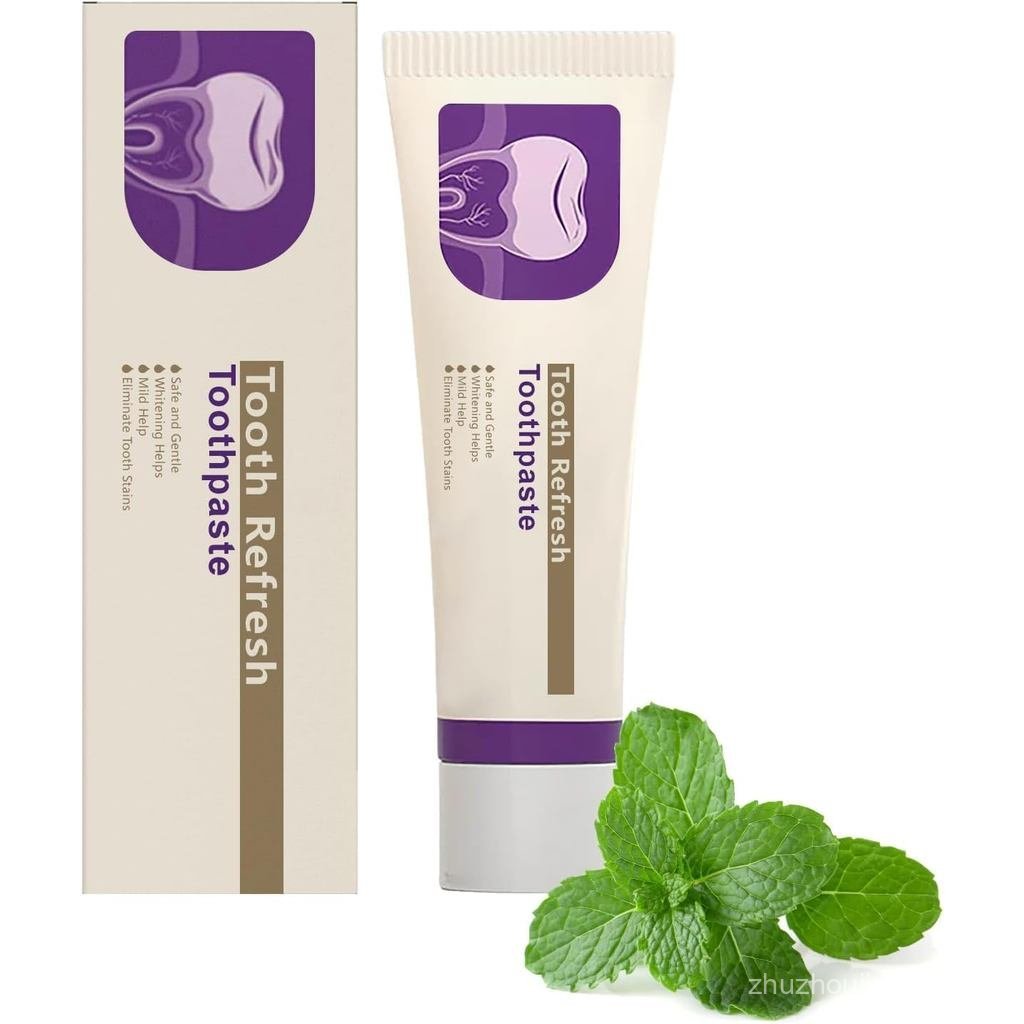 Kreain Natural Tooth Refresh Toothpaste, Hydroxyapatite Toothpaste, Enamel Protection and Tooth Stre