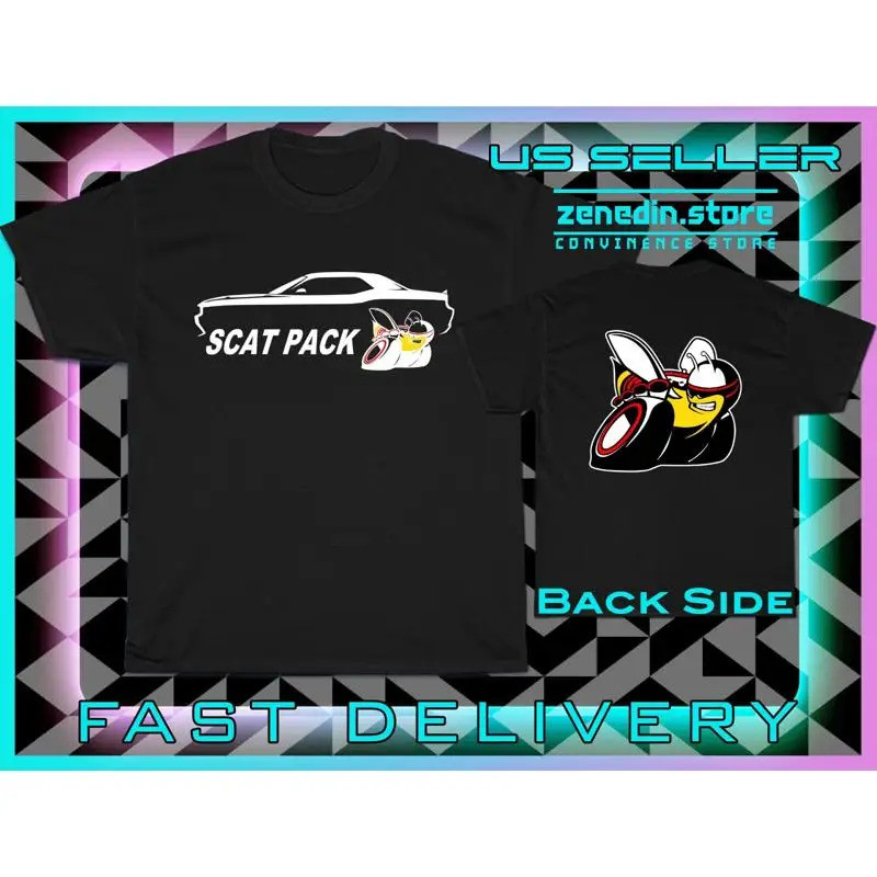 New T Shirt 392 Crate HEMI Engine Scat Pack Logo Men's American