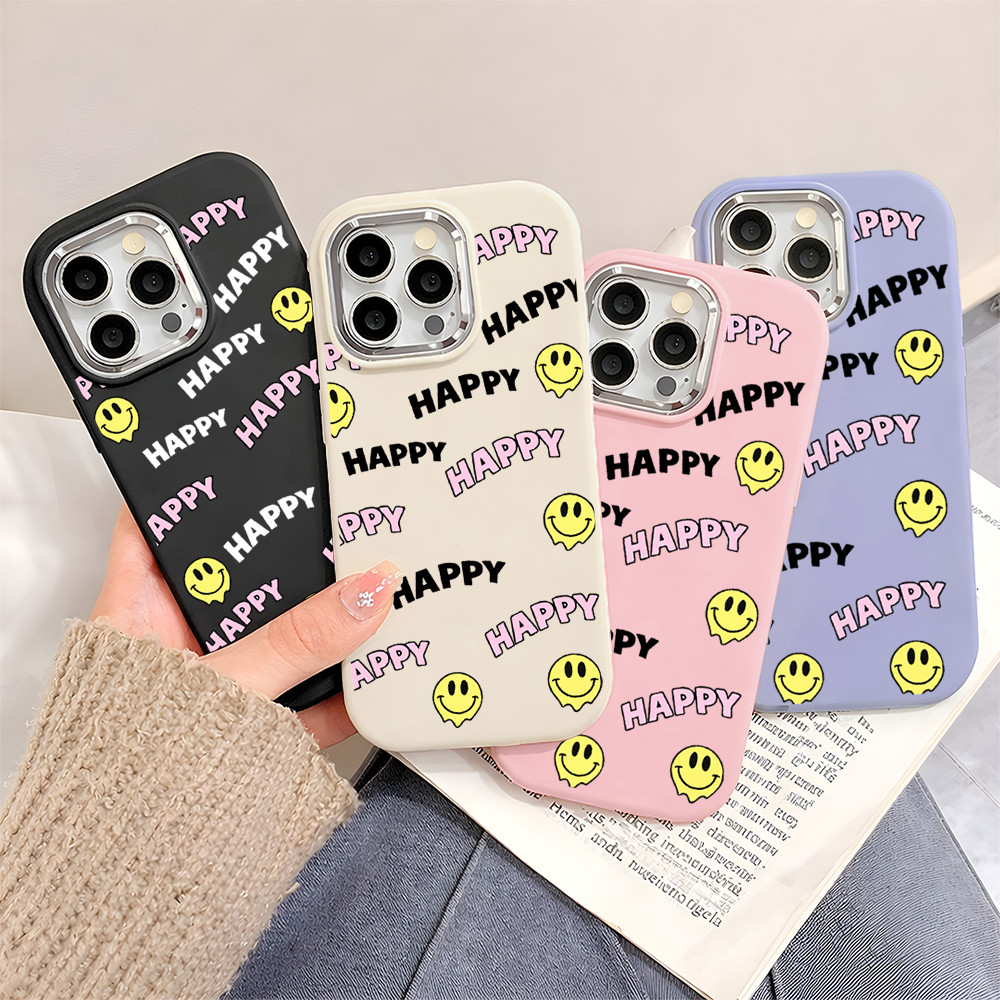 Samsung Smile Emoticon Chubby 3D น่ารัก Softcase Anti Shock Casing ใช้งานร่วมกับ A36 5G/A56 5G A16 A