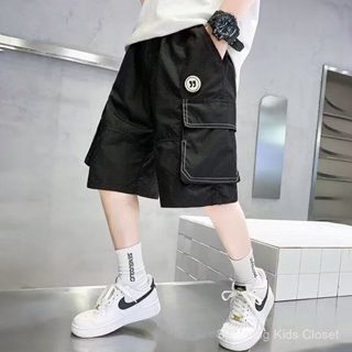 กางเกงขาสั้นเด็กชาย ลายห้าจุด ทรงหลวม แฟชันใหม่ ปี 2026 (GZD…