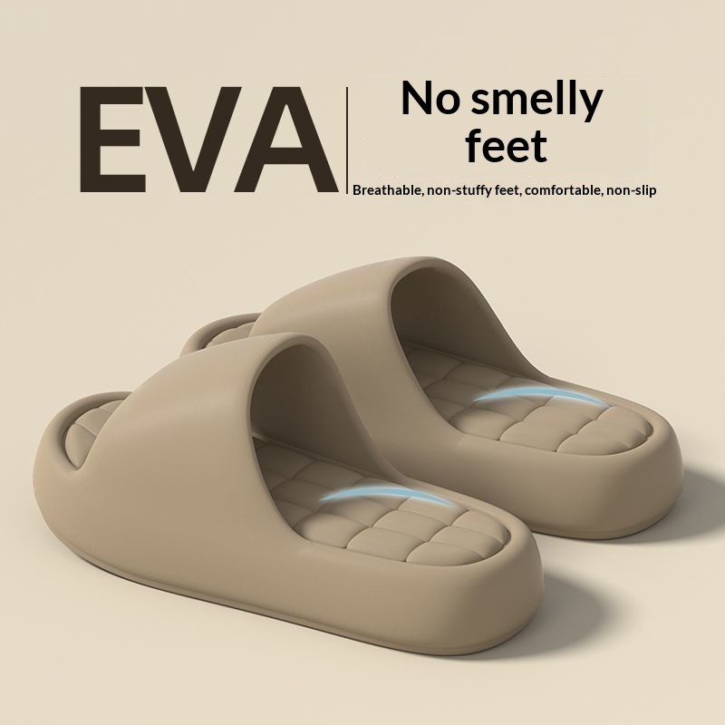 รองเท้าแตะเบาะลมแบบยืดหยุ่นนุ่ม EVA กันลื่น กันลื่น กันลื่น Unisex