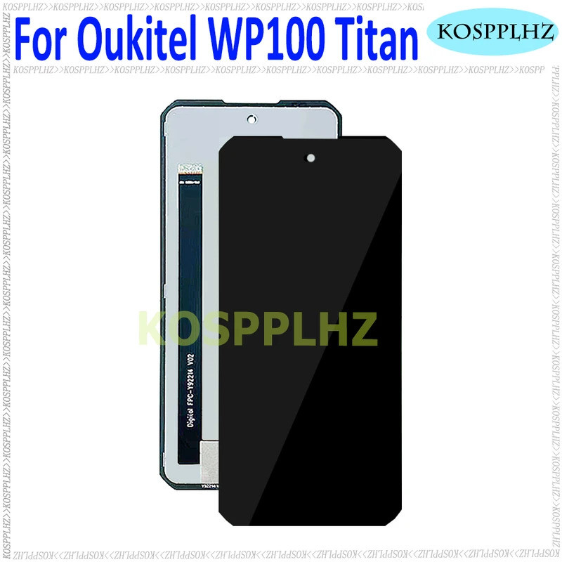 100% ทํางาน LCD สําหรับ Oukitel WP100 Titan LCD หน้าจอสัมผัสจอแสดงผลสําหรับ Oukitel WP 100 Titan ซ่อ