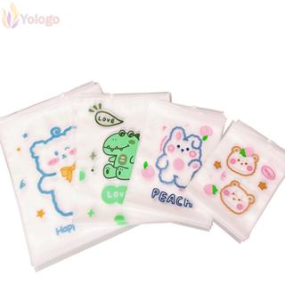 โยโลโก กระเป๋ามีซิปจัดระเบียบกระเป๋าซิปล็อค 4 ขนาดลายน่ารักข…