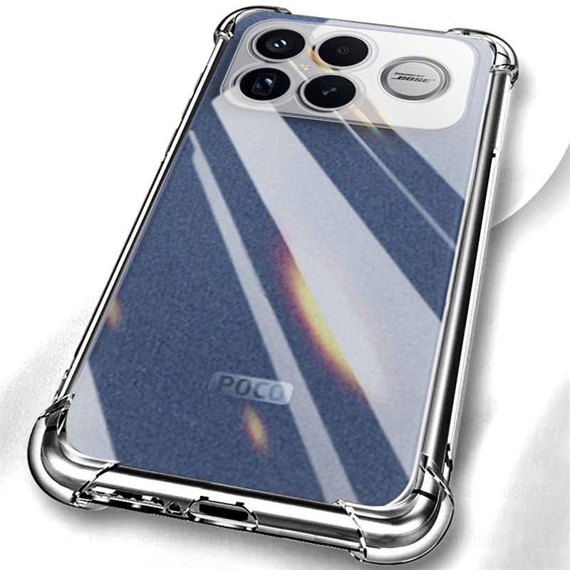 สําหรับ Xiaomi Poco F8 Ultra 5G เคสโทรศัพท์แบบนุ่มโปร่งใสสําหรับ Poco F8 Ultra F8Pro F8 Pro