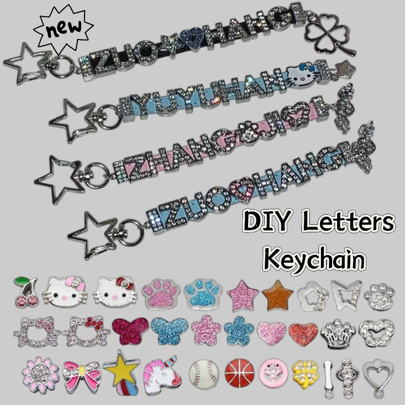 สังกะสีอัลลอยด์ End Clasp ขนาดDia.8 สำหรับทำพวงกุญแจ สร้อยข้อมือ และเครื่องประดับ DIY