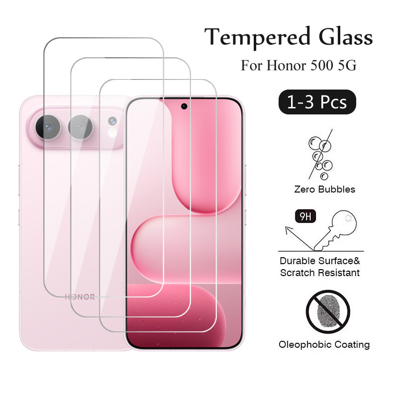 1-3 PCS สําหรับ Honor 500 5G กระจกนิรภัยสําหรับ Honor 500 Pro 400 200 90 Lite สมาร์ท 300 90 80 GT 5G