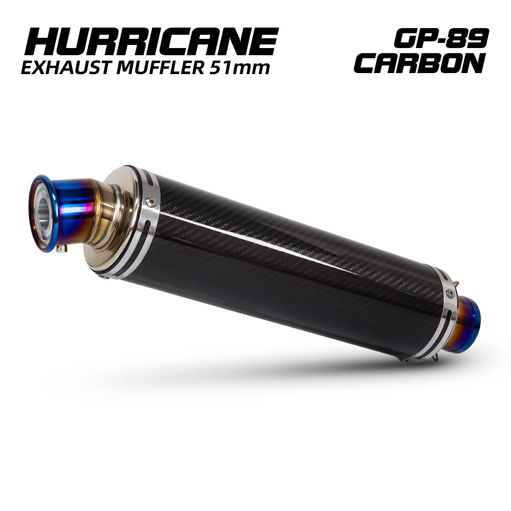 รถจักรยานยนต์ไอเสียระบบ 51 มม.Universal Muffler Yoshimura GP Racing Tube สําหรับ pcx125 nmax155 cbr5